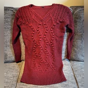 American Eagle Sweater Dress- Burgandy
